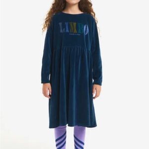 Bobo Choses Navy Blue Kids Dress